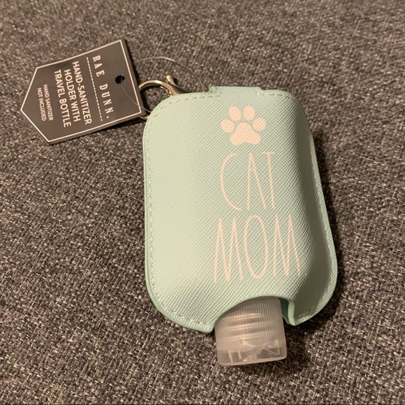 Rae Dunn Accessories - Rae Dunn CAT MOM Hand Sanitizer Holder